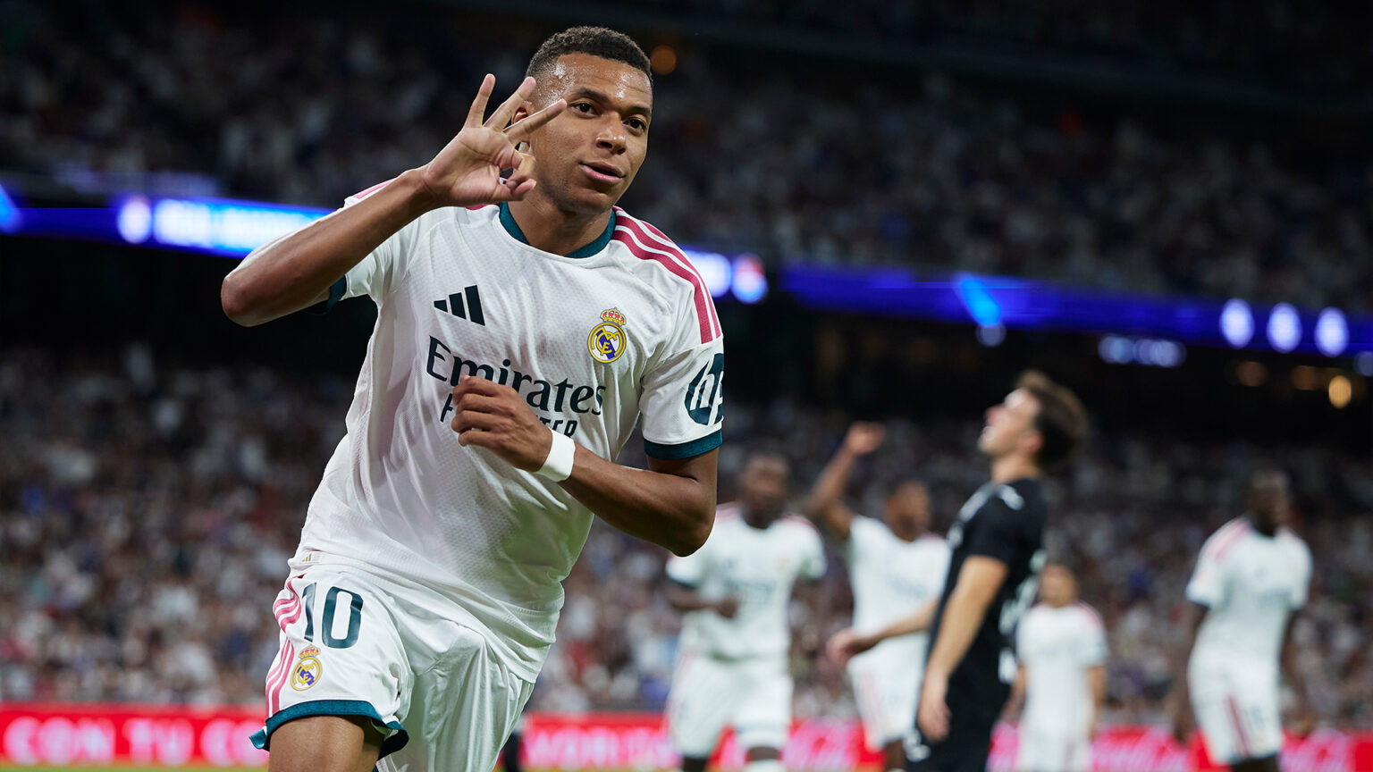 Kylian Mbappé Scores Hat-Trick For Real Madrid In 2nd Match Of LaLiga Season