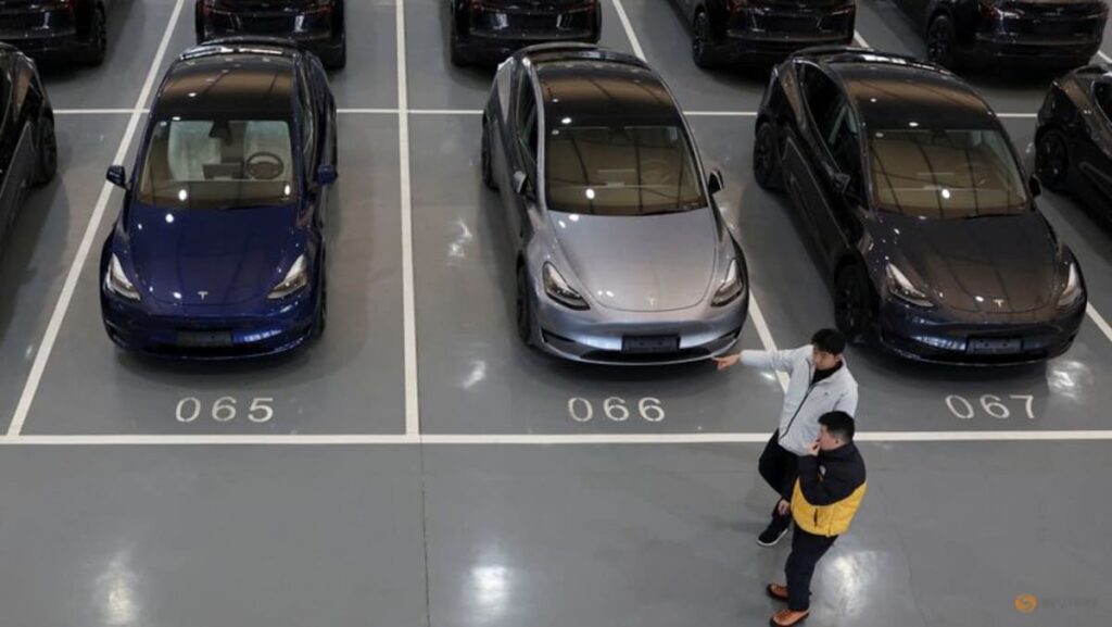 Millions of Teslas recalled in China over door handle safety