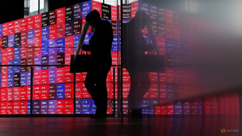 Asia shares climb as tech mood swings, oil retreats