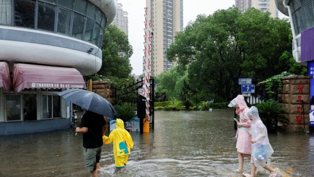Typhoon Dolphin weakens but disrupts travel in east China