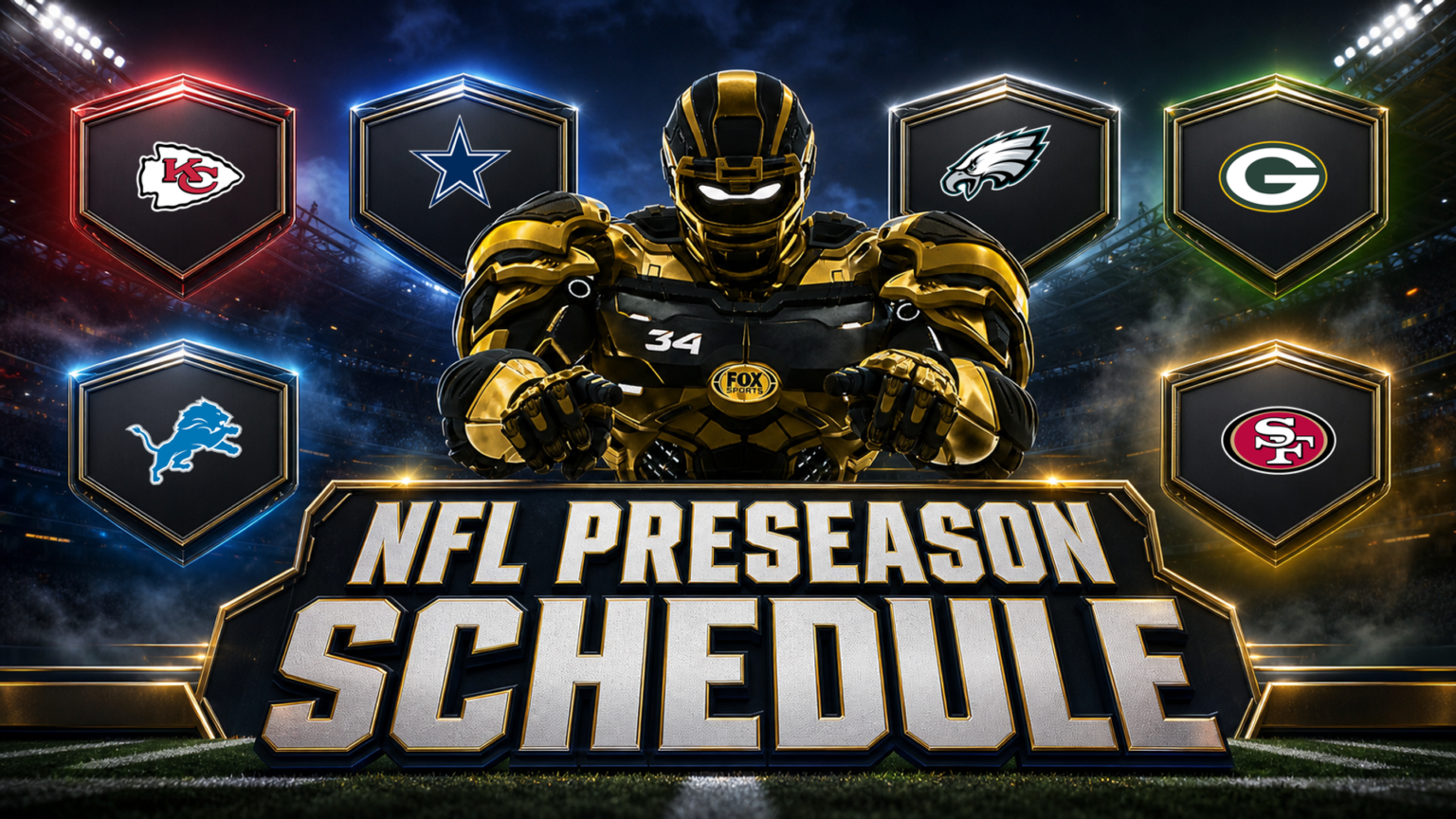 2026 NFL Preseason Schedule: Complete Dates, TV Channels, How to Watch, Streaming 2026 NFL Preseason Schedule: Complete Dates, TV Channels, How to Watch, Streaming
