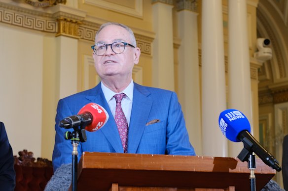 Justice Thomas Bradley will be sworn in as governor of Queensland on November 1.