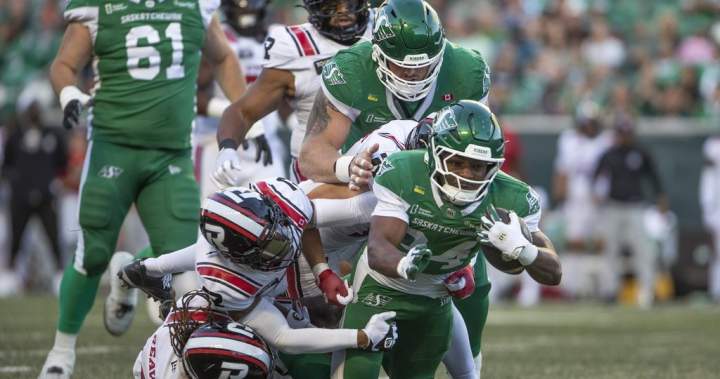 Roughriders roll past winless Redblacks 42-20 Roughriders roll past winless Redblacks 42-20