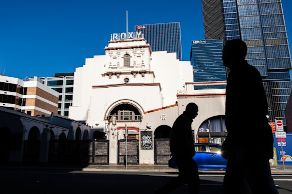 The historic Roxy Theatre in Parramatta.