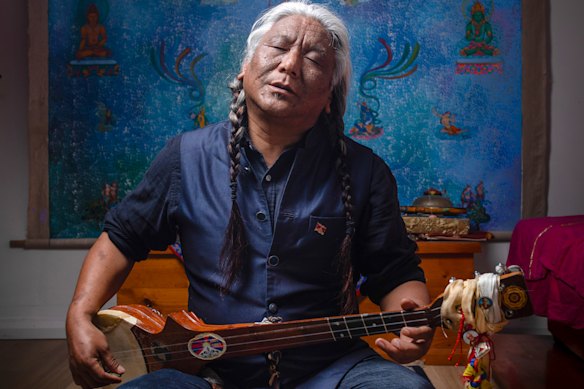 Choegyal was born in Tibet, raised in India in an orphanage, and has lived in Brisbane since 1997.