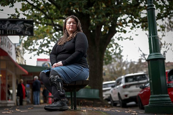 Road trauma survivor Tamara Tesseyman.