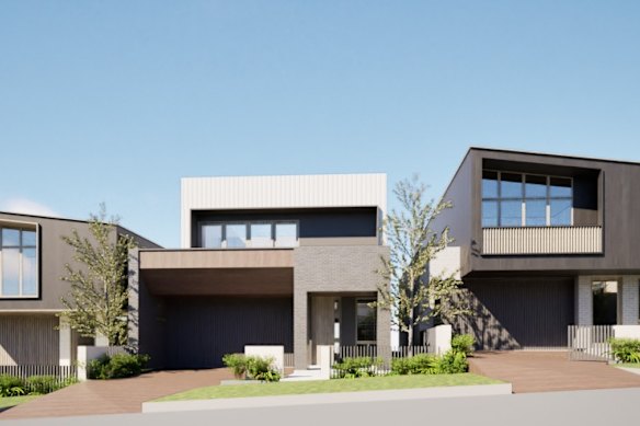 A concept image of the development.