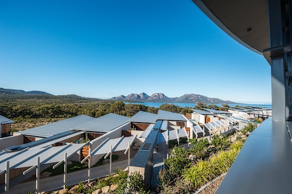 The Saffire Freycinet Lodge.
