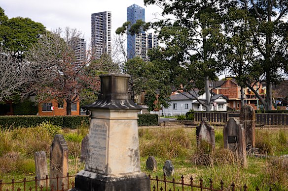 The Borger family lived across the road from the All Saints cemetery in North Parramatta.