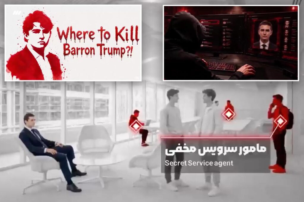 Iran broadcasts sickening video claiming Barron Trump is ‘fully monitored,’ places M bounty on his head
