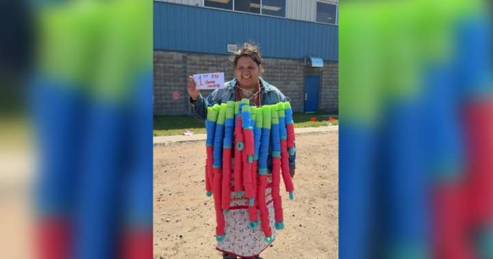 Big auntie earring competitions a standout event at Treaty Days celebrations Big auntie earring competitions a standout event at Treaty Days celebrations