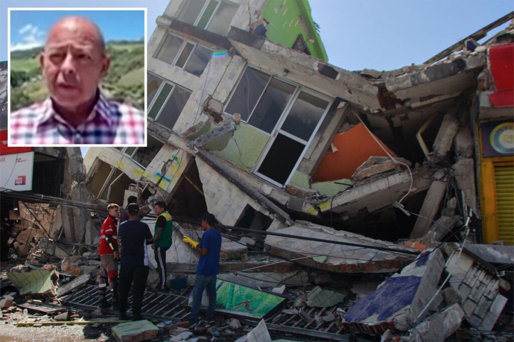 California man trapped in Colombia reveals his terror as massive earthquake struck California man trapped in Colombia reveals his terror as massive earthquake struck