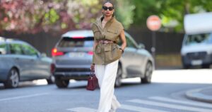 It’s Still Too Hot for Jeans — These Polished Pant Styles Are What Rich Moms Wear Instead