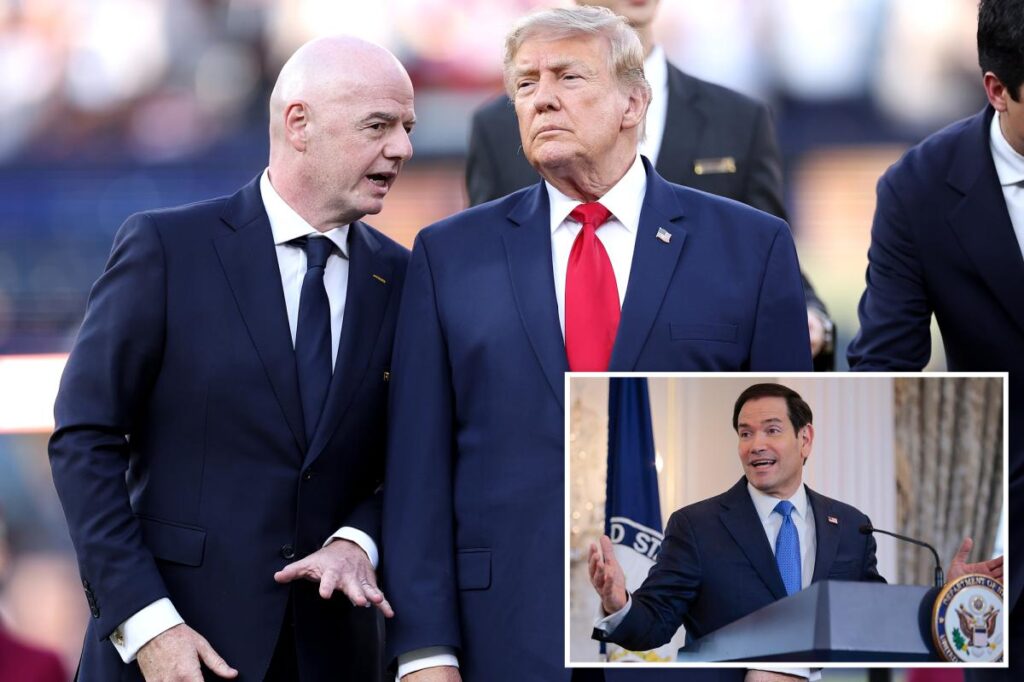 Under-fire FIFA boss Gianni Infantino begs Trump White House to save his job, set for talks with Marco Rubio: sources