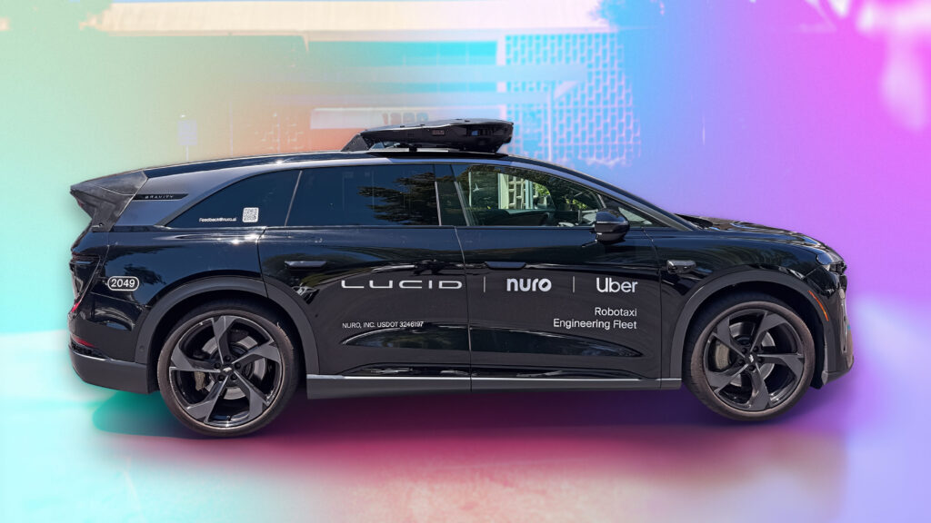 Inside the Luxury Robotaxi Uber, Lucid and Nuro Are Testing Inside the Luxury Robotaxi Uber, Lucid and Nuro Are Testing