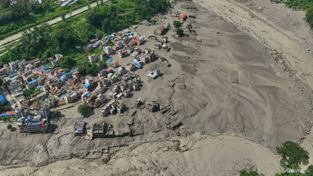 Over 380 missing, including tourists, after flood on Nepal-Tibet border kills at least 19