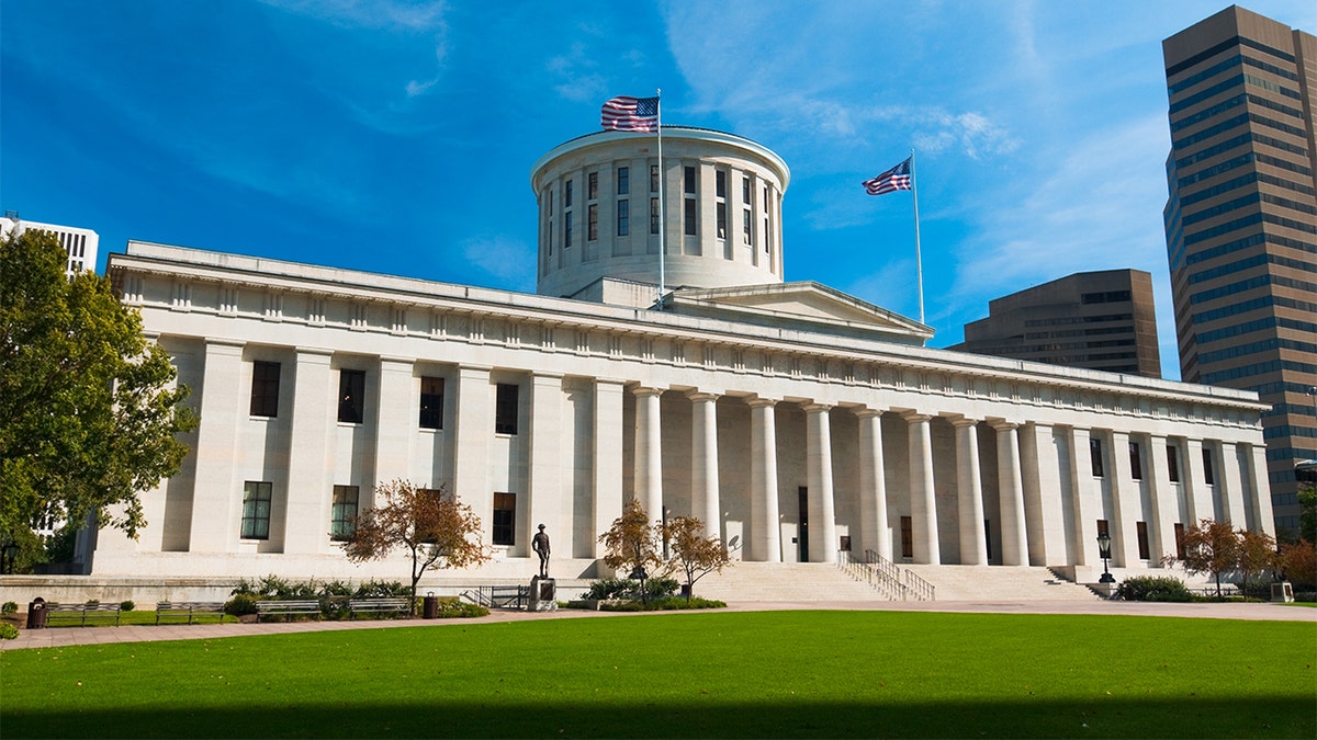Exterior view of the Ohio Statehouse