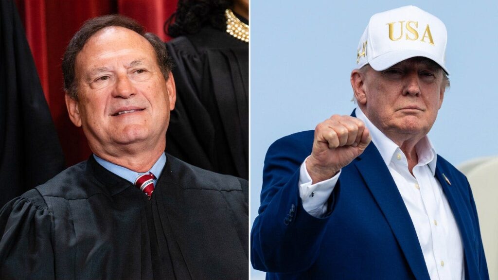 Trump cheers Alito staying for another Supreme Court term: ‘One of the greatest of all time’