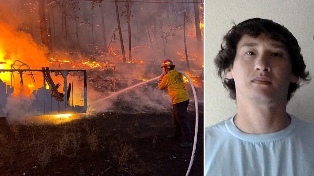 WATCH: Neighbor’s double take helped police identify accused wildfire arsonist as flames raced nearby WATCH: Neighbor’s double take helped police identify accused wildfire arsonist as flames raced nearby