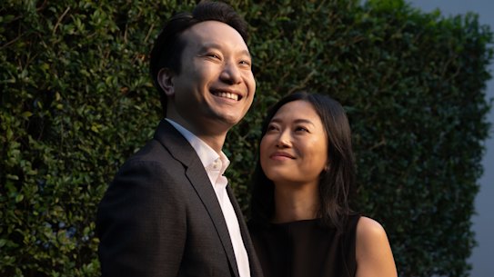Brian Nguyen and Wendy Lin. “These days, we figure out our potential flashpoints early,” says Brian. 