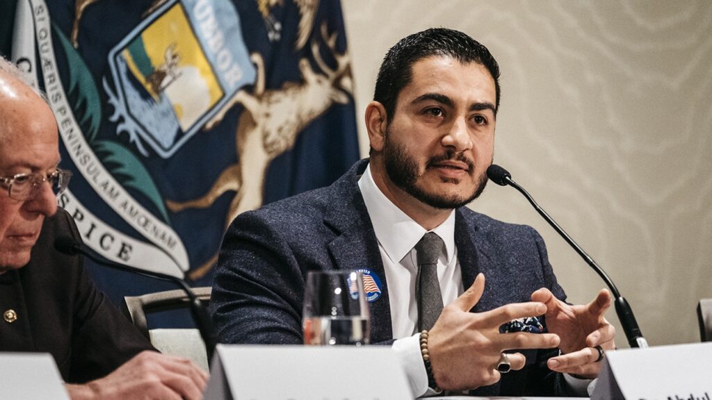 El-Sayed reveals he would go ‘step further’ than Sanders on socialist plan for major US industry