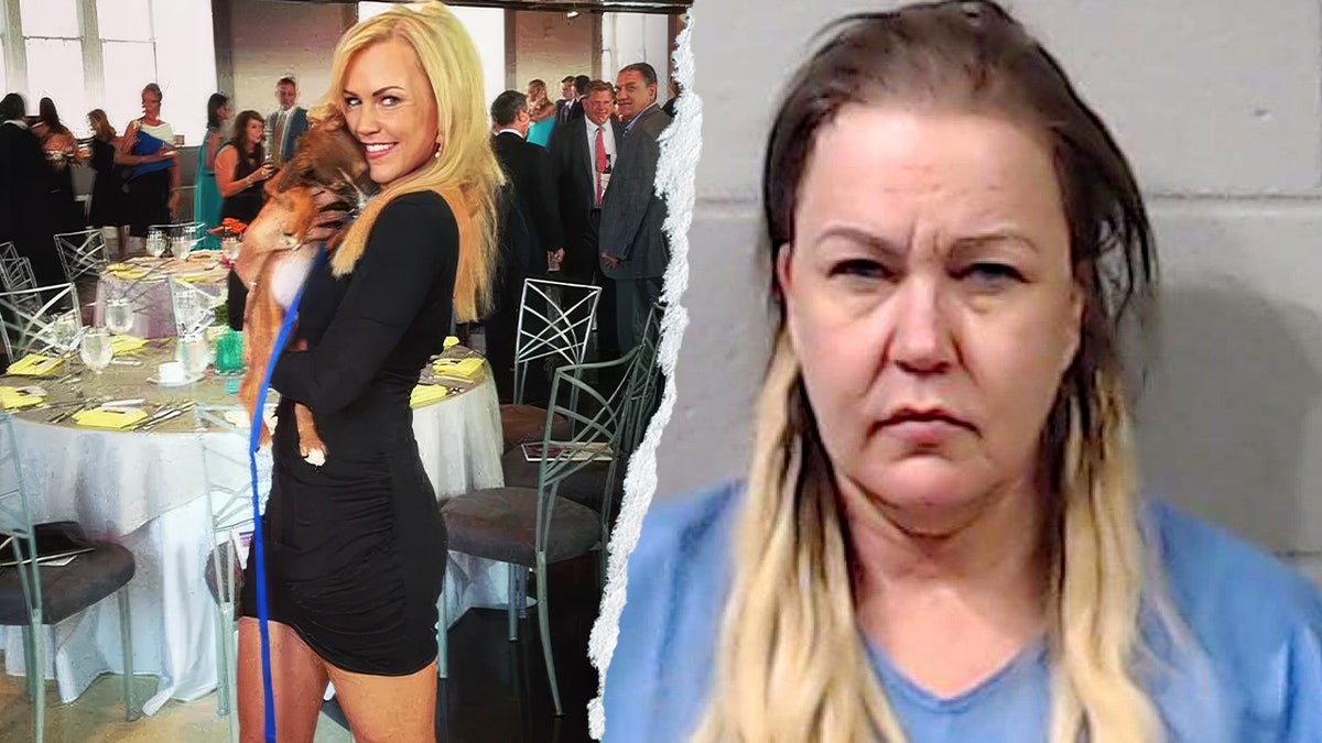 A split image of Angelynn 
