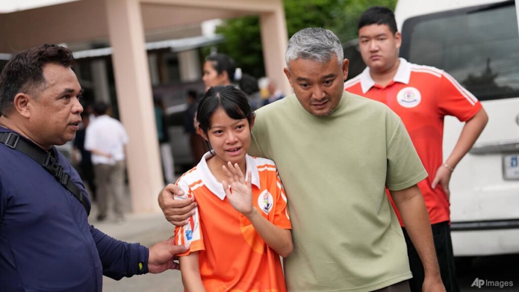 Thai students in disbelief after deadly school shooting Thai students in disbelief after deadly school shooting