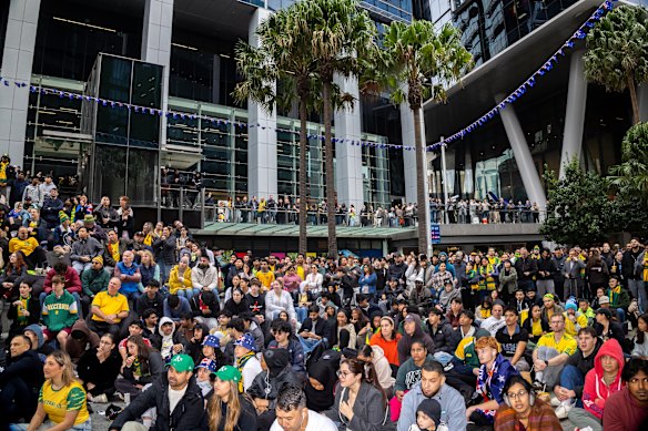 FIFA World Cup live site in Parramatta Square