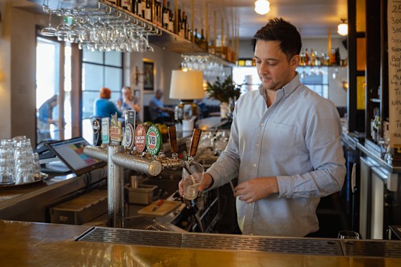 “People want something more than just a $15 schnitty and chips”: Sackville general manager Oban Seex.