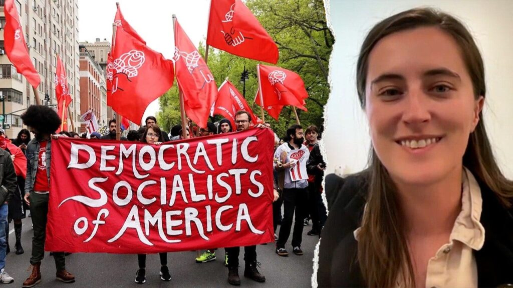 Socialist leader squirms during TV interview when forced to address push to abolish prisons, police Socialist leader squirms during TV interview when forced to address push to abolish prisons, police
