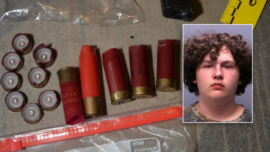 Middle school student arrested after allegedly stashing homemade guns for robbery plot: sheriff Middle school student arrested after allegedly stashing homemade guns for robbery plot: sheriff