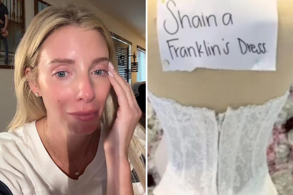 Bride’s meltdown after California shop posts dress before wedding brutally trolled: ‘Girl, you’re fine’