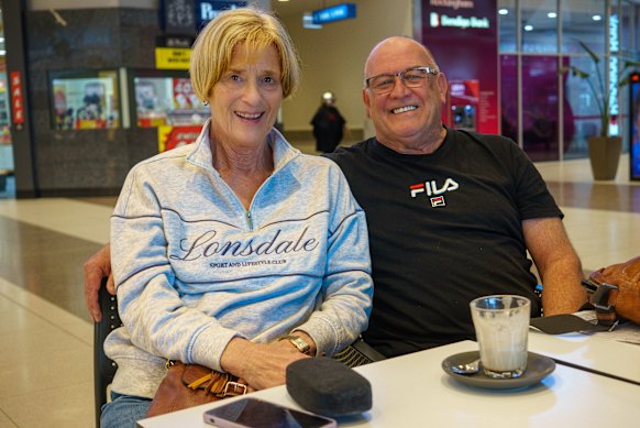 Retirees Christine and Roy.