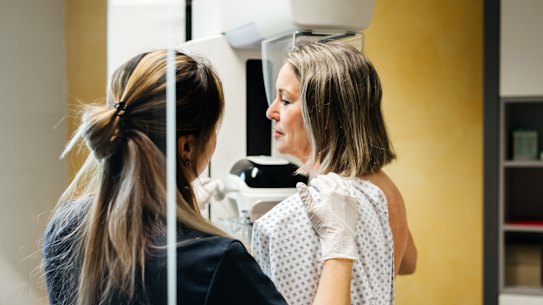 Breast screening is free for Australian women once they reach 40.