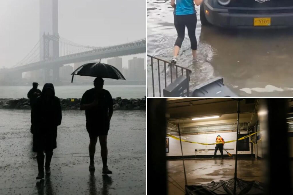 NYC submerged in wettest summer in 5 years — that comptroller warns will only get worse without change
