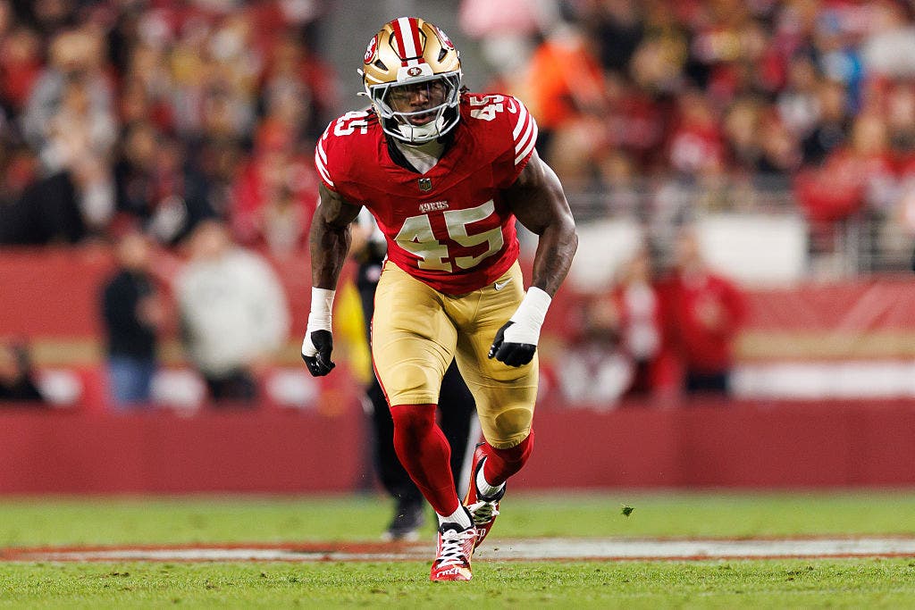 Nick Martin's rookie season was marred by injury, but he has all the tools to be a star for San Francisco. (Photo by Brooke Sutton/Getty Images)