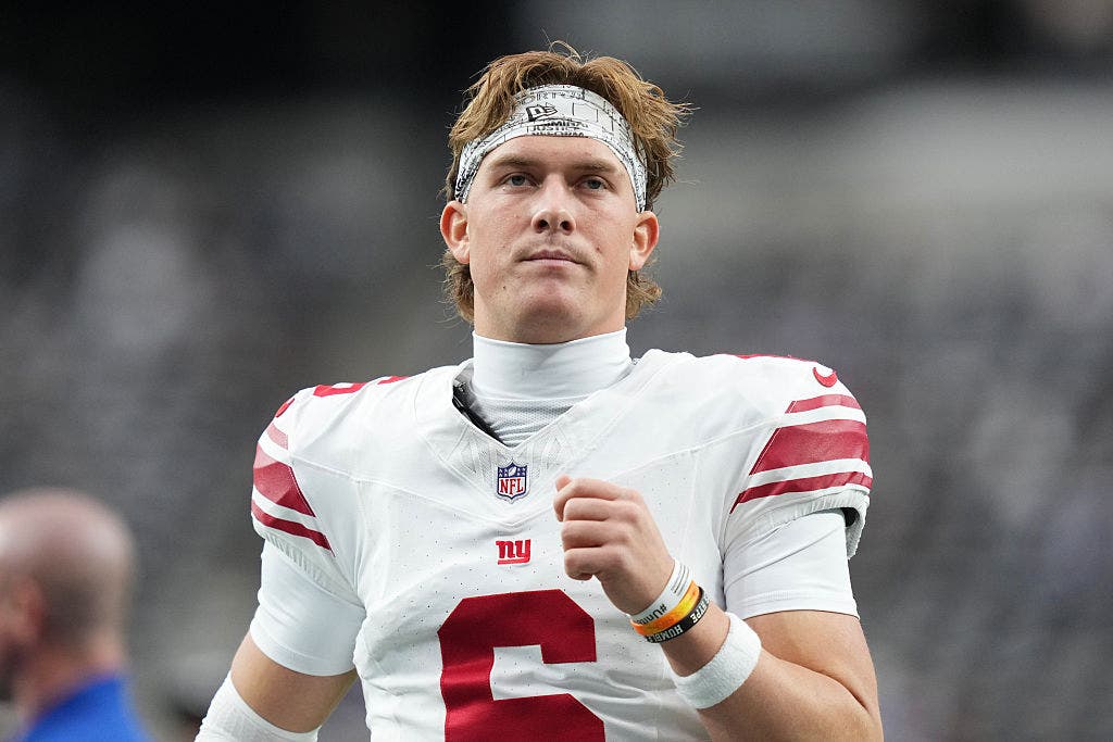 Jaxson will look to build on his second season under center with the Giants. (Photo by Candice Ward/Getty Images)