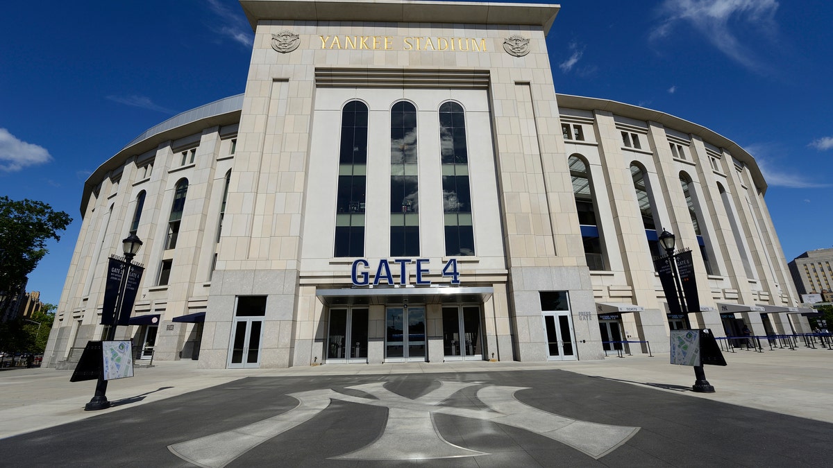 Outdoor View of Yankee Stadium