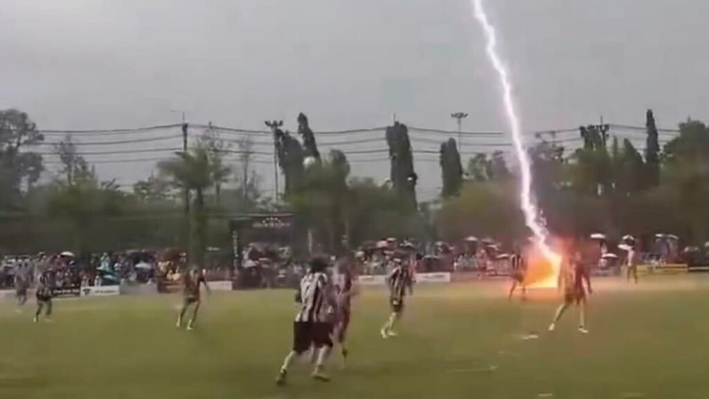 Thai footballer killed in lighting strike during match in Narathiwat province; Malaysian among 12 others injured Thai footballer killed in lighting strike during match in Narathiwat province; Malaysian among 12 others injured