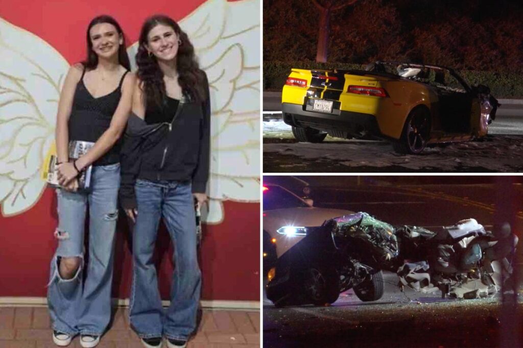 Teen best friends killed in horrific crash after their vehicle split in half