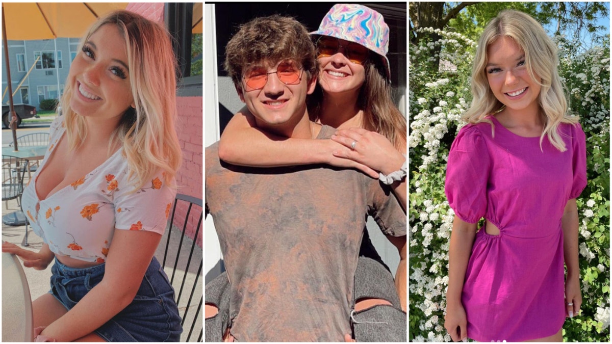University of Idaho victims Madeline Mogen, Ethan Chapin, Xana Kernodle, and Kaylee Goncalves