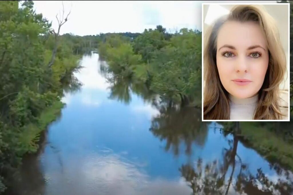 Heroic mom of three dies after jumping into river to save her son, 7, on family fishing trip
