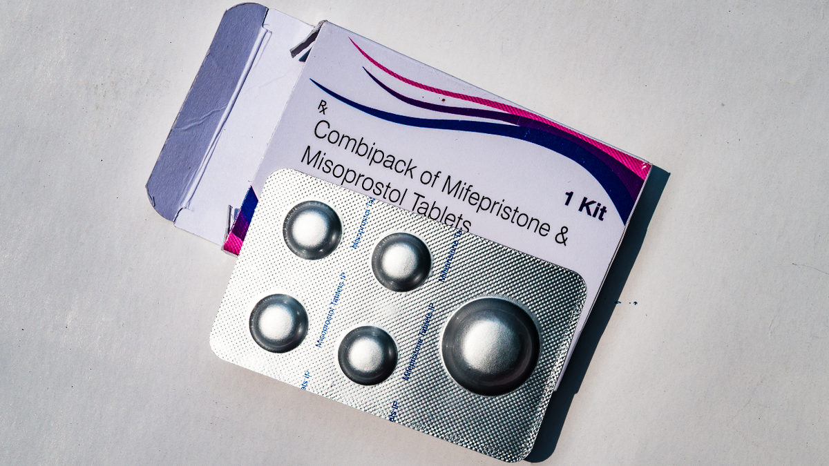 A box of Mifepristone
