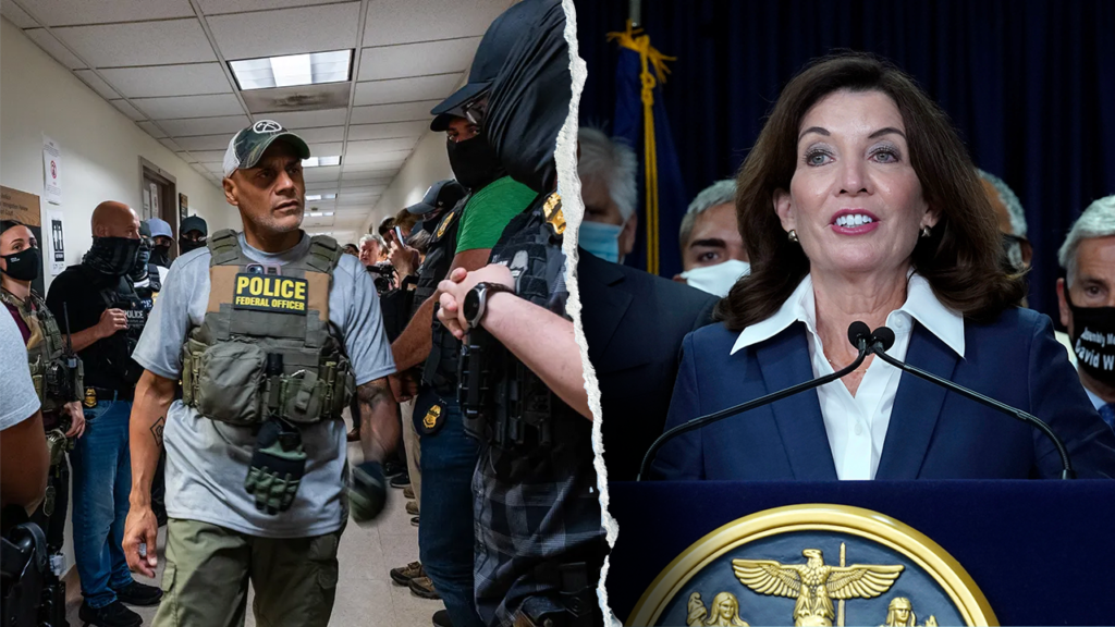 Hochul remains defiant after sheriffs sue over law banning cooperation with ICE: ‘Bring it on’