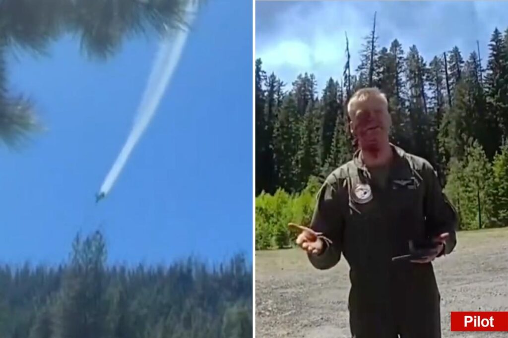 Bloodied Marine pilot seen walking away from fiery fighter jet crash in video: ‘Hey, buddy, I just crashed’ Bloodied Marine pilot seen walking away from fiery fighter jet crash in video: ‘Hey, buddy, I just crashed’