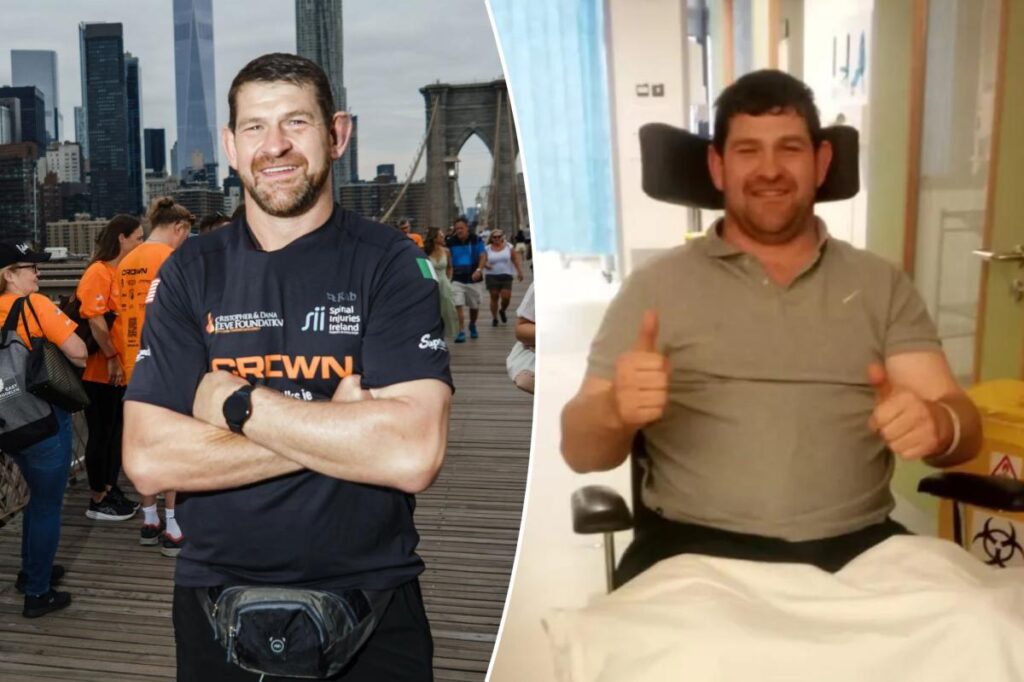 Exclusive | I was told I’d never walk again — now I’m trekking 6 million steps from the Brooklyn Bridge to the Santa Monica Pier