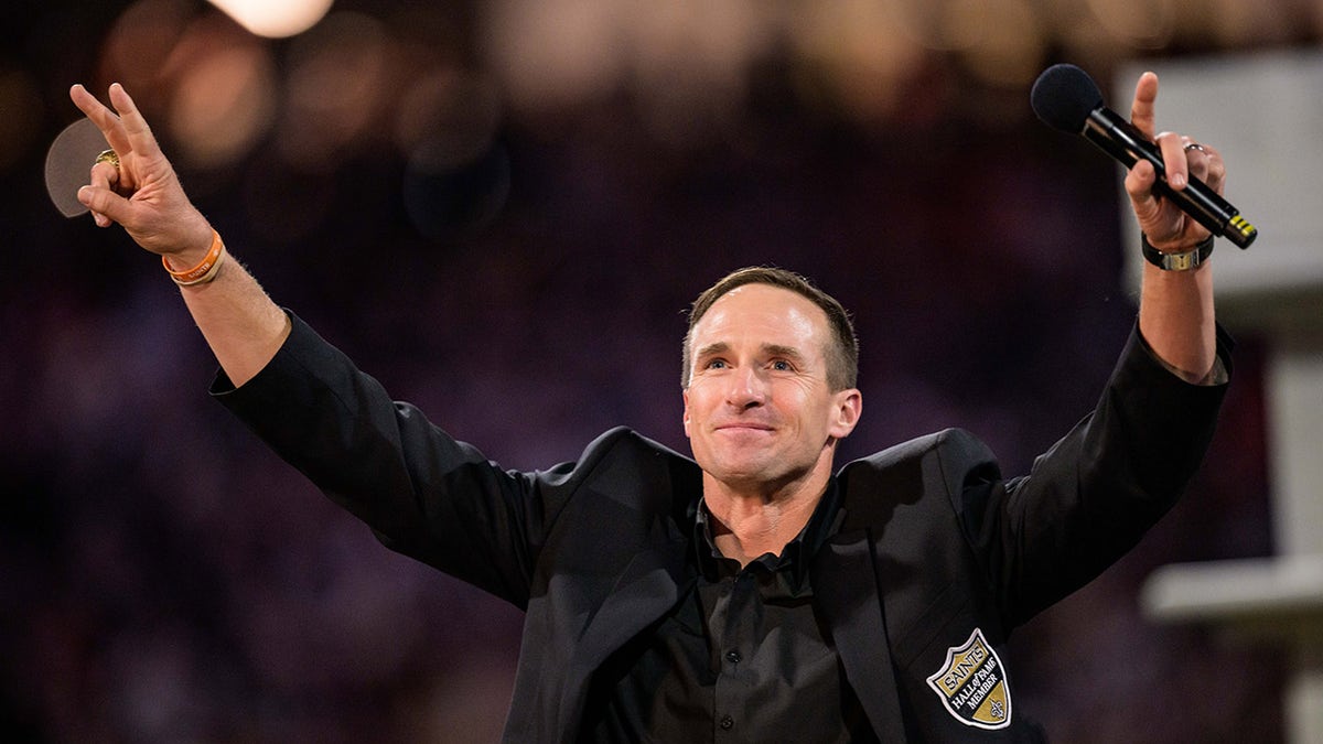 Drew Brees in October 2024