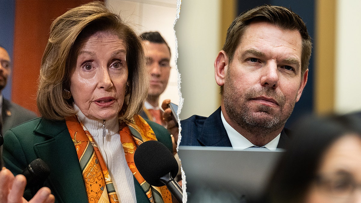 Split of Nancy Pelosi and Eric Swalwell