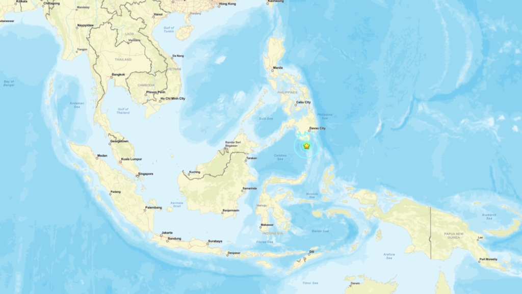 6.3-magnitude earthquake hits off southern Philippines: USGS