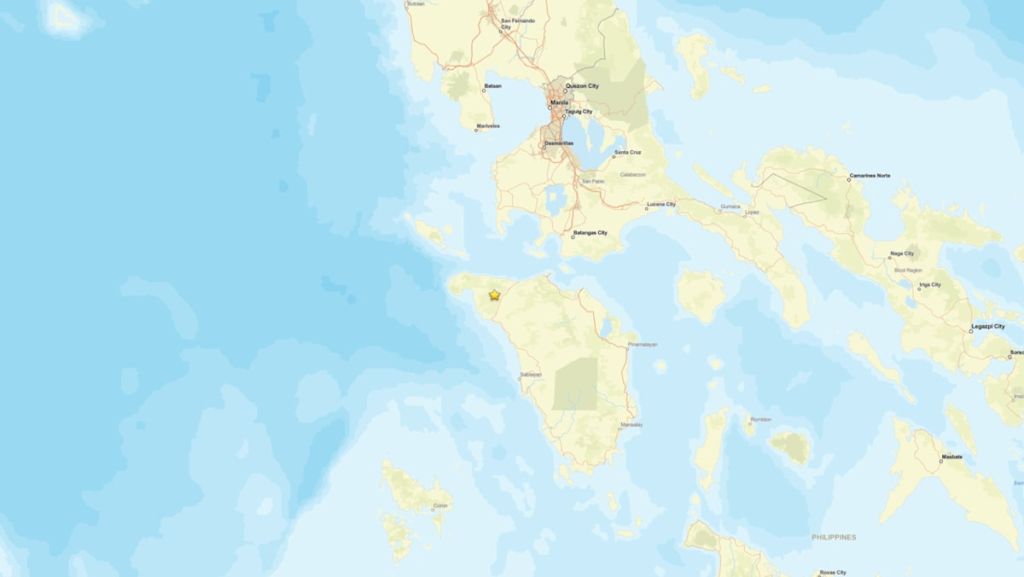 Magnitude 5.8 earthquake strikes off western Philippines; tremors felt in capital